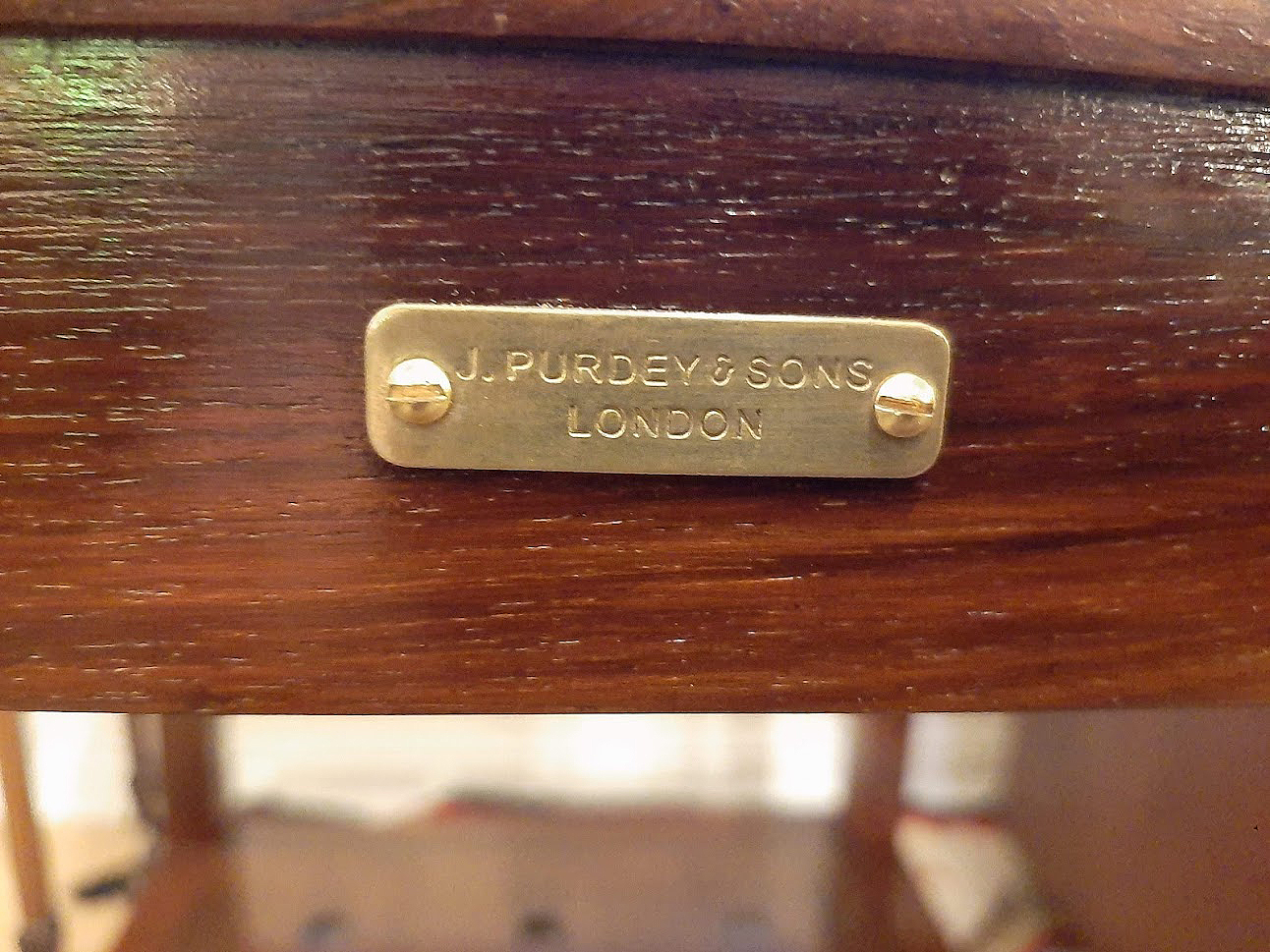 J.Purdey & Sons Ltd Shop display Unit.Order ref. # JP007.